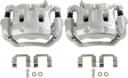 SCITOO Front Brake Calipers With Bracket 19B2870B 19B2871B Compatible For INFINITI For EX35 2008-2012,For INFINITI For EX37 2013,For INFINITI For G25 2011-2012,For INFINITI For G35 2007-2008