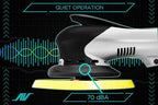 AirVANTAGE 6" Palm-Style, 2nd Generation Advanced Electric Sander Non-Vacuum with Low-Profile Pad (3/32- Hook & Loop)