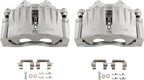 SCITOO 18B4798A 18B4799A Front Left & Right Brake Calipers w/Bracket For Buick For Rainier,For Chevrolet For SSR/For Trailblazer,For GMC For Envoy,For Isuzu For Ascender,For Oldsmobile For Bravada
