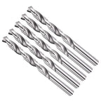 Drill Bit, 8.5mm Cutting Diameter, 4241 HSS 118° Cutting Angle Uncoated Bright Versatile Jobber Bits - (Applications: for Drilling Plastic Wood Soft Metal), 5-Pieces