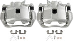 SCITOO 19B6038 19B6039 Rear Left & Right Disc Brake Calipers Assembly w/Bracket For Acura For ILX,For Honda For Civic/For CR-Z/For Fit
