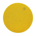 Benchmark Abrasives 5" Premium Aluminum Oxide Stearated Gold No Holes Hook and Loop Discs for Sanding of Metals Non-Ferrous Metals Wood Plastic Fiberglass (50 Discs) - Mixed Low Grits