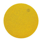 Benchmark Abrasives 5" Premium Aluminum Oxide Stearated Gold No Holes Hook and Loop Discs for Sanding of Metals Non-Ferrous Metals Wood Plastic Fiberglass (50 Discs) - Mixed Low Grits