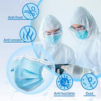 Jointown Disposable Face Masks, ASTM Level 3 Surgical Mask with 3 Ply Protection & Elastic Earloop, 50 Pack Blue