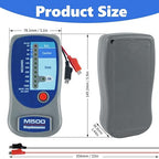 M500 Insulation Tester/Electronic Megohmmeter – 0 to 1000 Megohms, 500V, with Soft Carrying Case