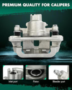 SCITOO 19B2583 Rear Left Disc Brake Caliper Assembly w/Bracket For Subaru For Baja 2003-2006,For Subaru For Legacy 2000-2004,For Subaru For Outback 2000-2004