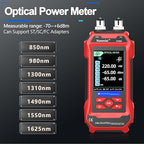 Network Cable Tester Ethernet Wire Tracer Cable Toner Generator RJ45 CAT5 CAT6 CAT7 CAT8 UTP STP RJ11 BNC Tester 3.5-inch Screen QC Test Cable Length Cable Maping Port Flashng Tester (ET835)