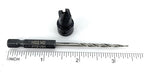 FTG USA Countersink Drill Bit for Wood with Tapered Drill Bit #4 (7/64")