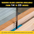 Dark Stone DS23427 Carbide-Tipped Band Saw Blade 111 Inch x 3/4 Inch, 2 TPI for Tough resaw