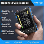 FNIRSI DSO152 Handheld Oscilloscope - 2.8" TFT Digital Oscilloscope Kit 200KHz Bandwidth 2.5MS/s High Sampling Rate Portable Pocket Oscilloscope, Trigger Function Auto/Nomal/Single