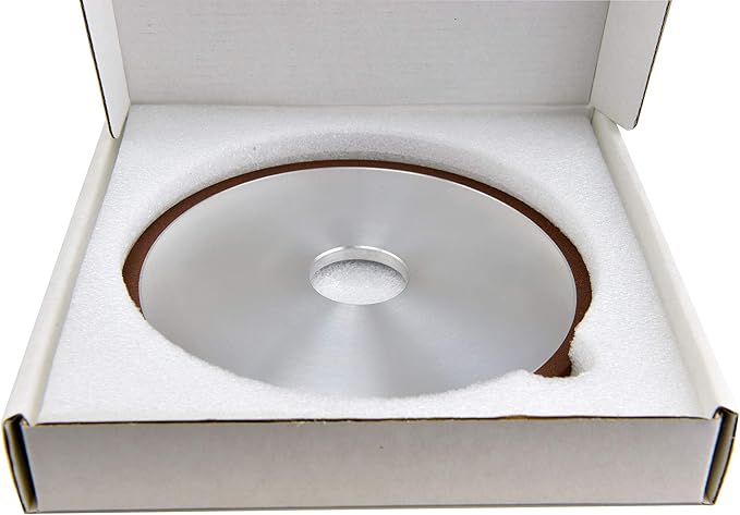 MaxTool Dia 6" 1A1 Diamond Plain Wheel Abrasive Grinding Wheel Thick 1/2" Grit#150 Resin Bond; NDR1A1D6T12X6G15M