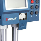 Dasqua 24"/600mm Double Beam Digital Height Gauge with Feed Wheel, Heavy Duty Cast Iron Base with Carbide-Tipped Scriber, Accuracy: ±0.0019"/0.05mm, Resolution 0.001"/0.01mm