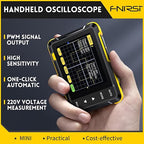 FNIRSI DSO152 Oscilloscope - 2.8" TFT Handheld Digital Oscilloscope Kit Portable Oscilloscope, 2.5MS/s High Sampling Rate, 200KHz Bandwidth, Trigger Function Auto/Nomal/Single