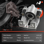 A-Premium Disc Brake Caliper Assembly Without Bracket Compatible with Select Ford and Lincoln Models - For F-150 2004-2011, Lobo 2005-2009, Mark LT 2006-2008 2010-2011 - Rear Left Driver Side