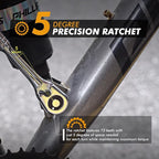 3/8 Drive Ratchet Wrench, 72-Tooth 3/8 Ratchet Socket Wrench with Quick-release and Reversible Switch(3/8 inch)