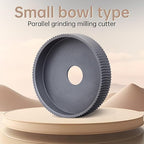 Angle Grinder Wood Carving Disc Set Milling Cutter Grinding disc, 4 and 1/2 Attachments with 5/8 inch Arbor, Cutting Wheel Can be Used for Wood, OPP, Soft Metal (Primary Color 75mm/22mm)