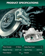 SCITOO Front Right Brake Caliper With Bracket 19B1460 Compatible For Acura For CL/For Integra, For Acura For TL/For Accord/For CR-V/For Odyssey/For Prelude, For Isuzu For Oasis