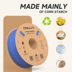 Official Creality Hyper PLA Filament 1.75mm, High Speed PLA 30-600mm/s 3D Printer Filament, Dimensional Accuracy +/-0.02mm, Fit Most FDM 3D Printers，1KG(2.2lbs) Spool Blue