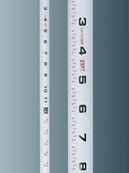 Lichamp Tape Measure 25 Feet, Pink Tape Measure 3 Pack 25ft x 1in with 1/8 Fractions, 0325PK