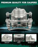 SCITOO 19B2848 19B2849 Front Left & Right Disc Brake Calipers Assembly w/Bracket For Hyundai For Elantra 2002-2005