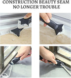 Caulking Gun, Heavy Duty Drip-Free Sealant Gun with Smooth Rod & Quick Release, for Silicone, Adhesives, Construction, DIY Home Repairs (10 oz Standard Size)