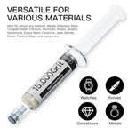 Diamond Polishing Compound Lapping Compound 15,000 Grit 0.6-0.8 Microns with 30% Concentration of Diamond Powders Diamond Stropping Paste for Glass Marble Metal Resin Rock Jewelry Watch etc.