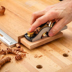 Bench Dog Rabbeting Block Plane – Durable Smoothing Plane w/Full-Width Blade – Wood Planer Hand Tool for Precise End Grain Cuts – Ideal Wood Cutting Tool for Small Rabbets Or Trimming Tenons