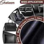 Leather Repair Patch, 35X79 inch Strong Sticky Repair Patch Self Adhesive Waterproof, DIY Large Leather Patches for Couches, Furniture, Sofa, Car, Chair (DBrown, 35X79 inch)