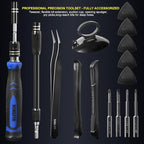 Precision Screwdriver Set with 103 Multi Bits, MINGFIX 115 in 1 Small Magnetic Repair Tool Kit for MacBook,Laptop,PC,Computers, iPhone, Electronics,PS5,PS4,Nintendo Switch, Xbox,Watches & Eye Glasses