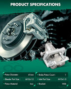 SCITOO Rear Right Brake Caliper With Bracket 18B5400A Compatible For Buick For LaCrosse 2012-2016,For Buick For Regal 2011-2017,For Cadillac For XTS 2013-2019,For Chevrolet For Impala 2014-2018