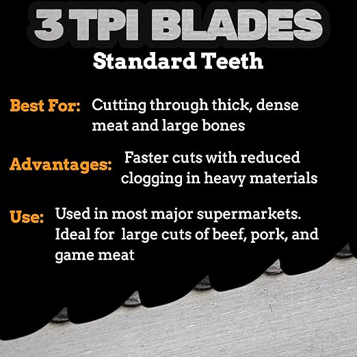 Meat Band Saw Blade Bone (91 inch)