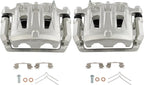 SCITOO Front Brake Calipers With Bracket 19B3106 19B3107 Compatible For Nissan For Quest 2004-2009 2011-2017
