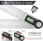 GemRed 82305 Digital Angle Finder Protractor (Stainless steel 300mm)