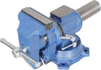 findmall Multipurpose Heavy Duty Multi-Jaw Vise with Swivel Base and Head for Clamping Fixing Equipment - 360-Degree Rotation, Home or Industrial Use (4 inch)