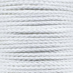 Hollow Braid Polypropylene Rope (5/16 Inch, 50 Feet, White) - Barrier Rope - Trail Marking, Crowd Control, Golf Courses