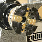 HTC100, 4" Four Jaw Woodturning Chuck Kit, with 1 1/2"x 8 TPI Insert and Dovetail Jaws, for Wood Lathes