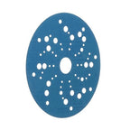 3M Hookit Blue Abrasive Discs 36162, Multi-Hole, 5 in, 220+ Grade, Pack of 50, Virtually Dust-Free, for Auto Sanding, Body Repair, Featheredging, Primer Sanding, Paint Preparation, E-Coat Sanding