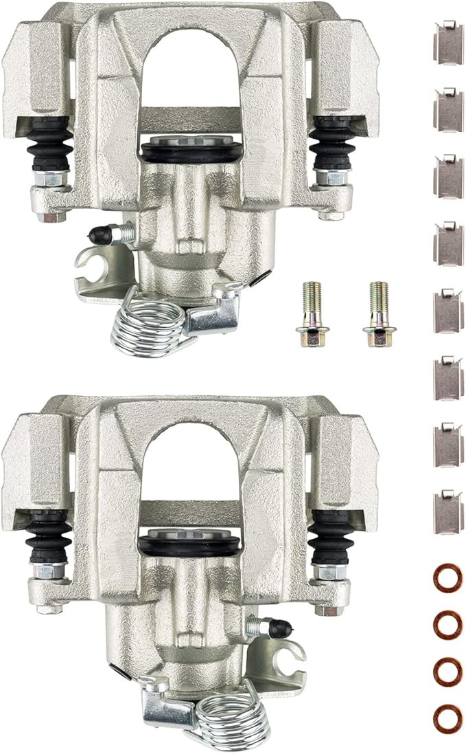 Torchbeam Rear Brake Calipers Set for Ford 2011-2019 Explorer, Ford 2013-2019 Taurus 3.5L, Ford 2010-2014 Flex, Lincoln 2010-2014 MKT, Rear Left and Rear Right Calipers Replace # 18B5263+18B5262