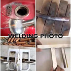 Low Temperature Universal Welding Rod, Metal Universal Low Temperature Easy Melt Welding Rods, Lighter Welding Rod, Easy Welding Rods for Metal Welding, for Aluminum, Iron Etc Metal (12pcs)