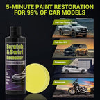 Upgraded Car Scratch Remover Kit, Scratch Remover for Vehicles ＆ Cars, Car Paint Scratch Repair, Polishing ＆ Rubbing Compound Paint Restorer with Applicator Pad, add Gloss ＆ Shine 8.4oz