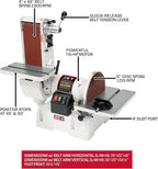 JET Benchtop 6" x 48" Belt and 12" Disc Sander, 1-1/2 HP, 115/230V 1Ph (Model JSG-6DC)