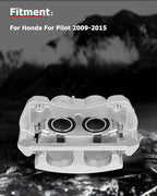 cciyu Front Left Brake Caliper Assembly w/Bracket 19B3826 2014 2015 2016 2017 2018 2019 For Acura For MDX,2016 2017 2018 2019 2020 2021 For Honda For Pilot,2017 2018 2019 2020 For Honda For Ridgeline