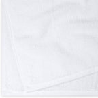 Amazon Basics 2 Piece Quick-Dry Oversize Bath Towel, 100% Cotton, White, 54" x 30"