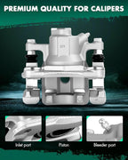 SCITOO Rear Brake Calipers With Bracket 19B6992 19B6993 Compatible For Lexus For ES300h 2013-2018,For Lexus For ES350 2013-2018,For Toyota For Avalon 2013-2018,For Toyota For Camry 2012-2017