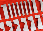 Accusize Industrial Tools 17 Pc Precision Angle Block Set, Ej99-2117