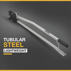 Klutch Rebar Cutting Tool, Rebar Bender Heavy-Duty Steel Cutter With Dual Functions, Rod Bender Metal Bending Tool