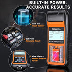 FOXWELL BT780 Car Battery Tester, 12V 24V Battery Load Analyzer with Printer 100-2000CCA Digital Automotive Cranking Charging System Checker for Car Motocycle Heavy Duty Truck Marine SUV Boat