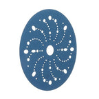 3M Hookit Blue Abrasive Discs 36181, Multi-Hole, 6 in, 400+ Grade, Pack of 50, Virtually Dust-Free, for Auto Sanding, Body Repair, Featheredging, Primer Sanding, Paint Preparation, E-Coat