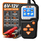 ANCEL BA301 6V 12V Car Battery Tester, 100-2000 CCA Automotive Load Tester Alternator Tester Auto Digital Battery Analyzer Cranking and Charging System Test Tool for Motorcycle Car Boat Truck SUV ATV