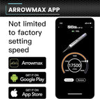 AM ARROWMAX Electric Mini Engraving Pen with 36 Bits, Aluminum Case, APP, Wireless Magnetic Charger, Tool Bag, Cordless Rotary Tool，Engraving Pen for Metal, Wood, Glass and Plastic (SGS Mini Plus)